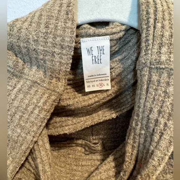 Free People cowl neck top - Picture 3 of 4